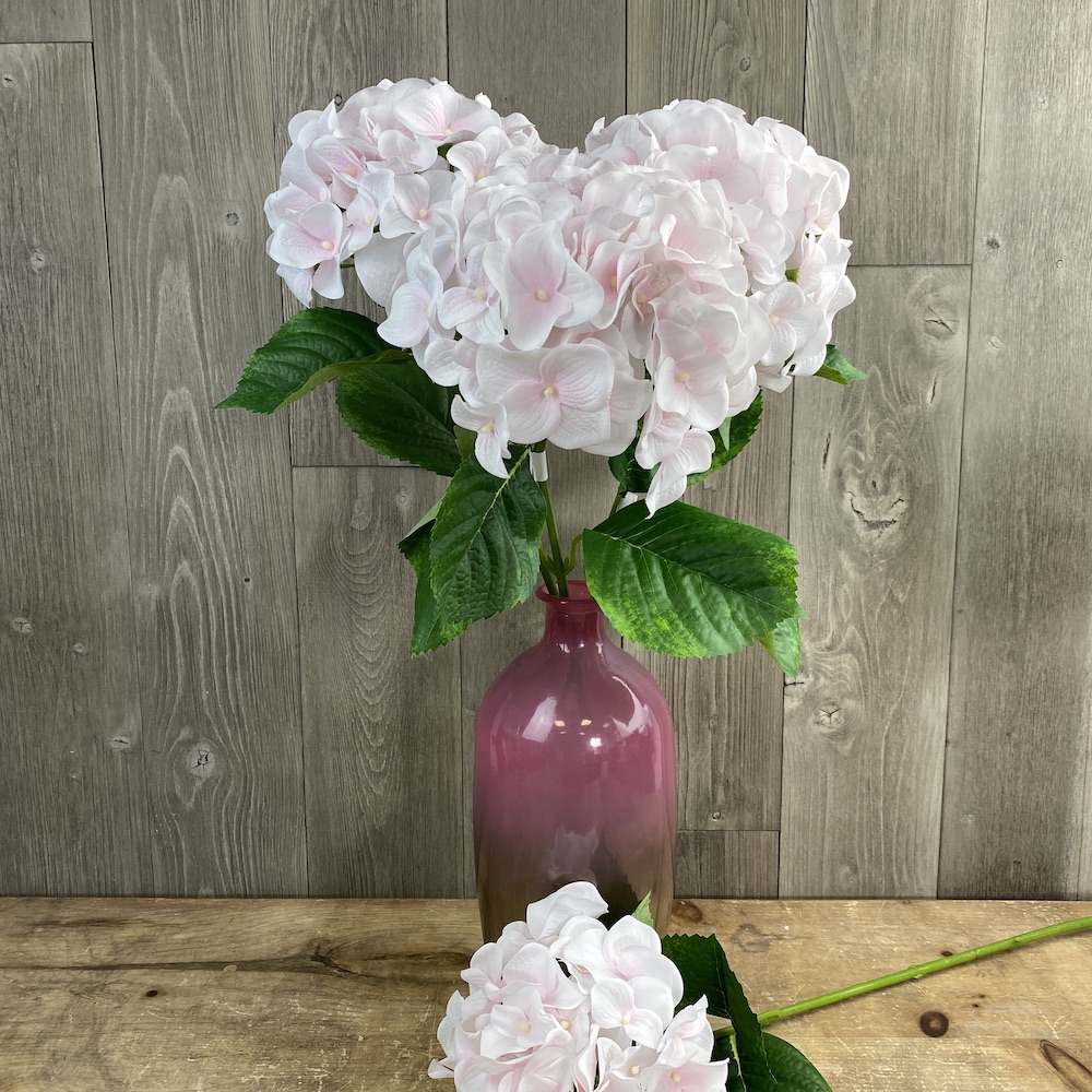 artificial Pink Luna Hydrangea bunch
